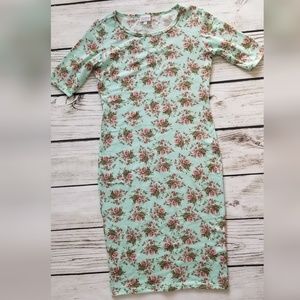 LuLaRoe Julia Mint Floral